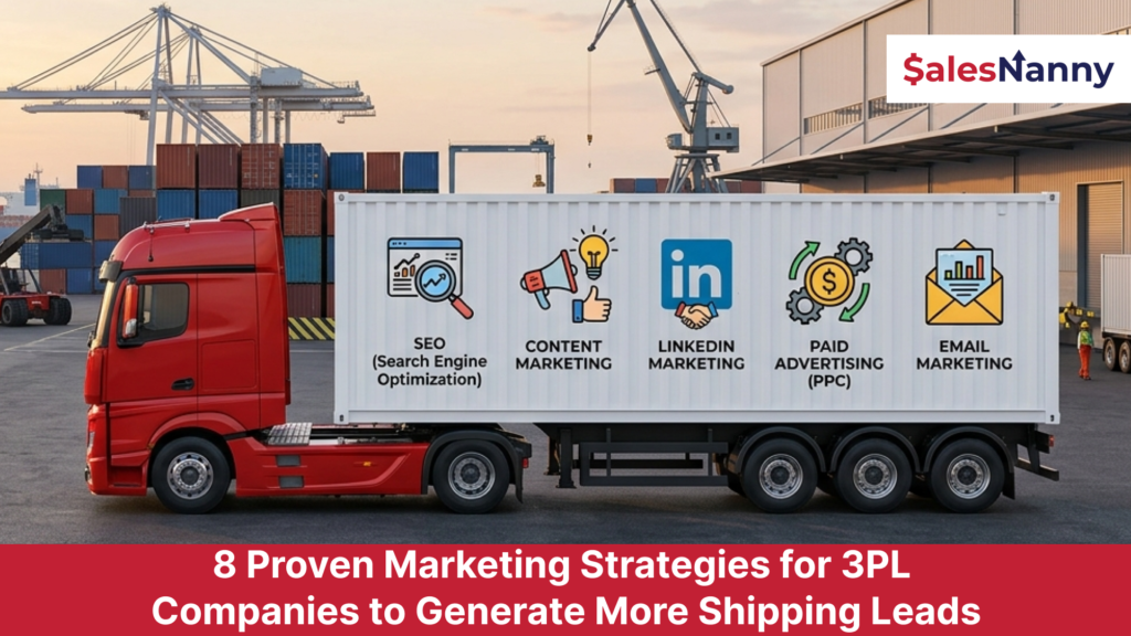 8 Proven Marketing Strategies for 3PL Companies to Generate More Shipping Leads